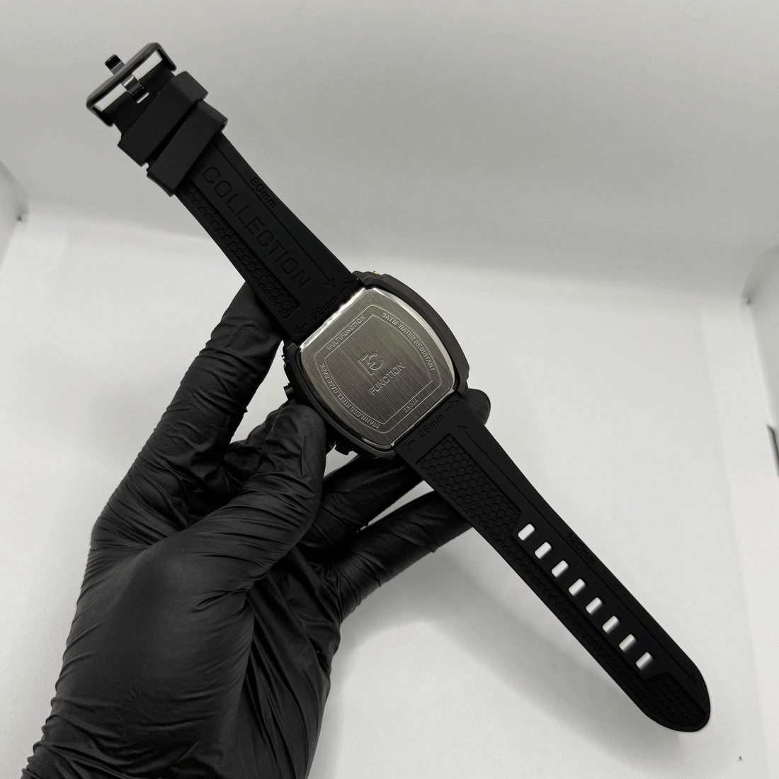 Ferrucci Stop watch black strap with 1 year warranty