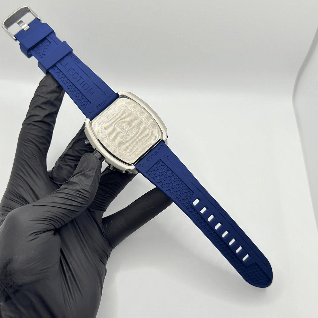 Ferrucci Stop watch blue strap with 1 year warranty